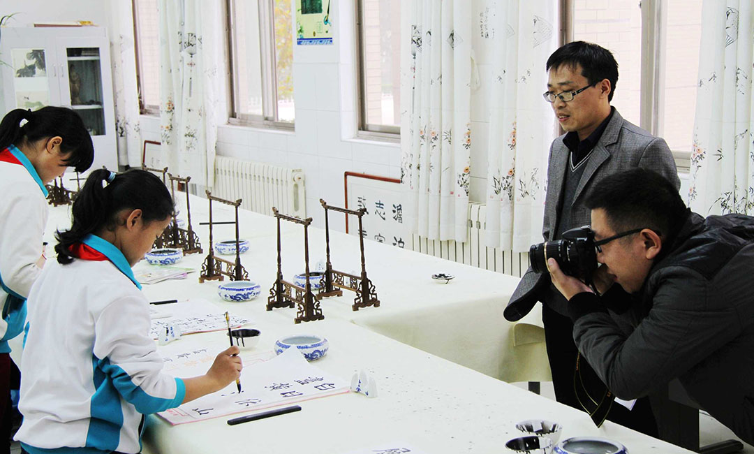 西藏常州书法教育微网站开发案例